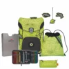 DerDieDas ErgoFlex Easy Superflash Neon - Schulranzen Set 5tlg. 950 G