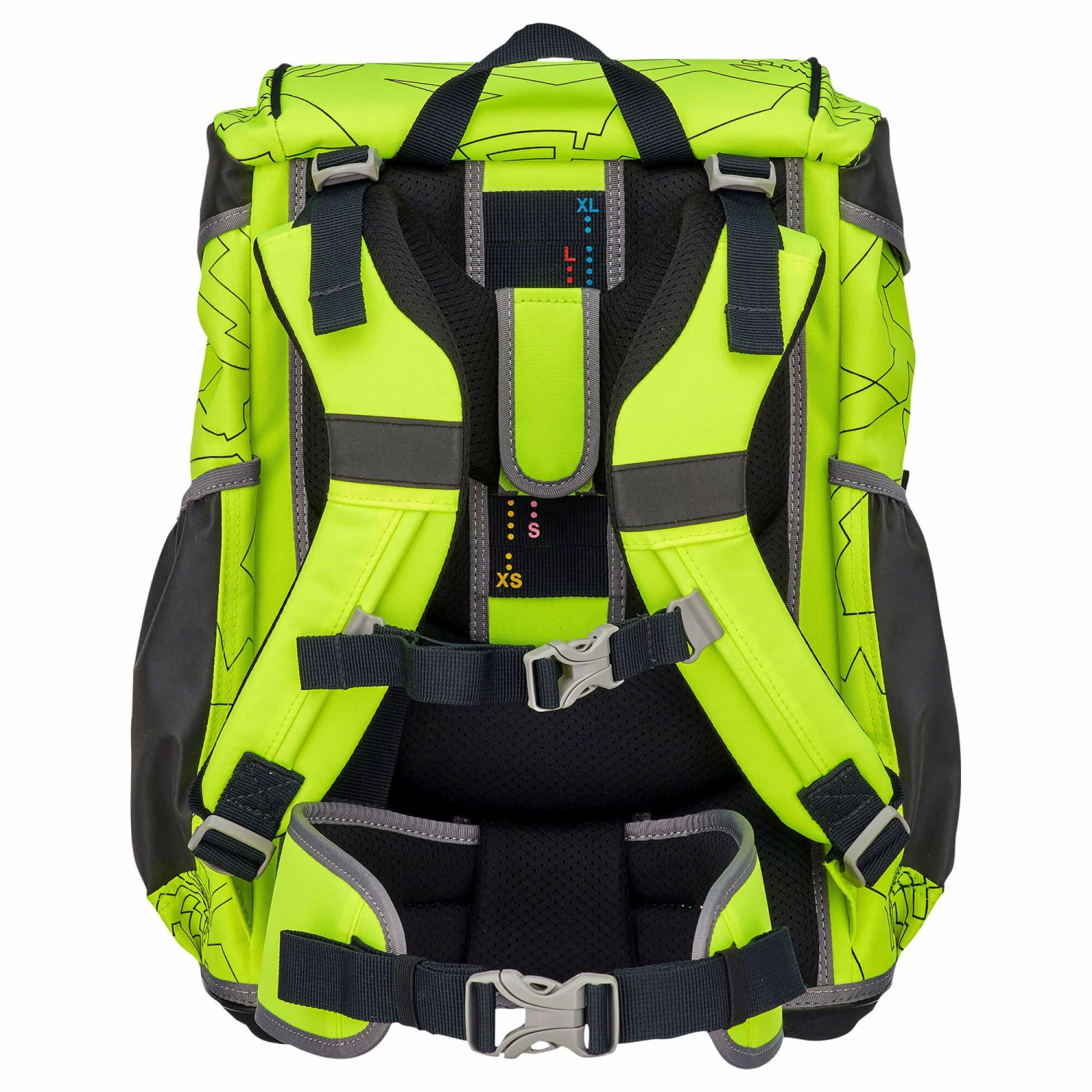 DerDieDas ErgoFlex Superflash Neon - Schulranzen Set 5tlg. 800g DerDieDas ErgoFlex Superflash Neon - Schulranzen Set 5tlg. 800g -Ergobag Sales Store DerDieDas Ergoflex Schulranzen Set 5tlg Neon Fighter 8505160 3