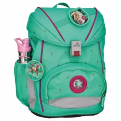 DerDieDas ErgoFlex - Schulranzen Set 5tlg. 800g -Ergobag Sales Store DerDieDas Ergoflex Schulranzen Set 5tlg peppermint pony 8505152 5