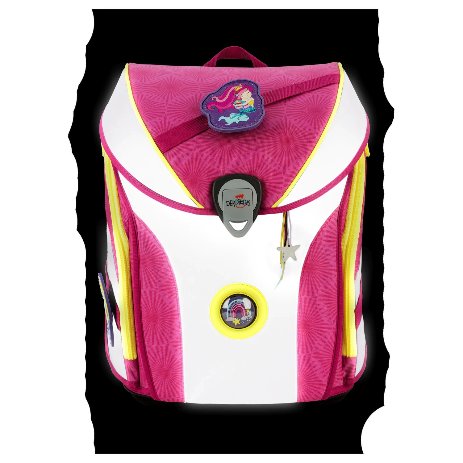 DerDieDas ErgoFlex Max Exklusiv Superflash - Schulranzen Set 5tlg. 950g DerDieDas ErgoFlex Max Exklusiv Superflash - Schulranzen Set 5tlg. 950g -Ergobag Sales Store Derdiedas ErgoFlex Max Exklusiv Superflash Schulranzen Set 5tlg 950g Pink Mermaid 8508167 7