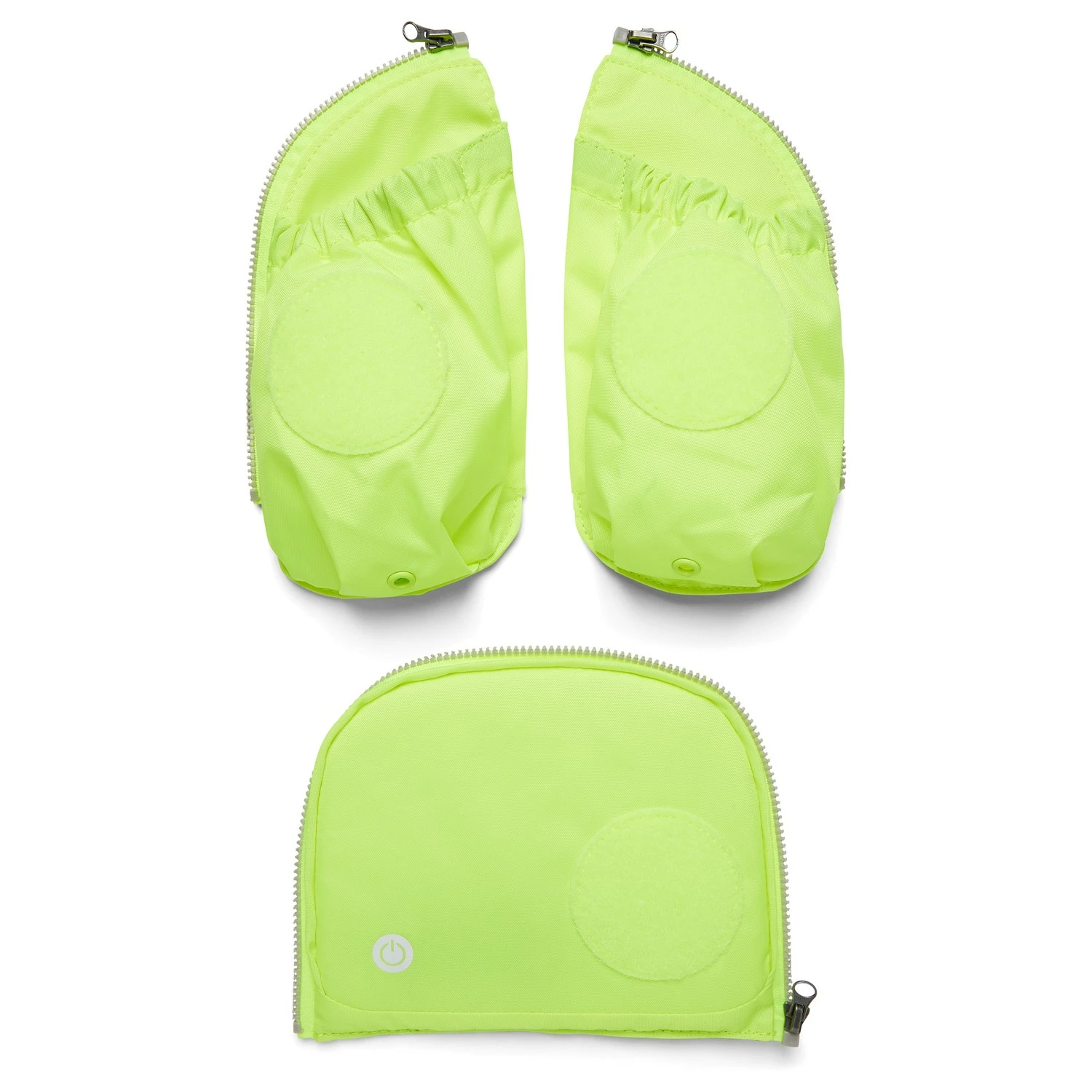 Ergobag Zubehör Pack/Cubo/Cubo Light/Wide Fluo LED - Seitentaschen Zip-Set 3tlg. Ergobag Zubehör Pack/Cubo/Cubo Light/Wide Fluo LED - Seitentaschen Zip-Set 3tlg. -Ergobag Sales Store Ergobag Zubeh r Pack Cubo Cubo Light Wide Fluo LED Seitentaschen Zip Set 3 tlg gelb ERG STL 001 103 1