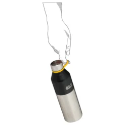 Jack Wolfskin Kole 500 Ml - Trinkflasche -Ergobag Sales Store Jack Wolfskin Kole 0 5L Trinkflasche 23 cm black 8007021 6000 4