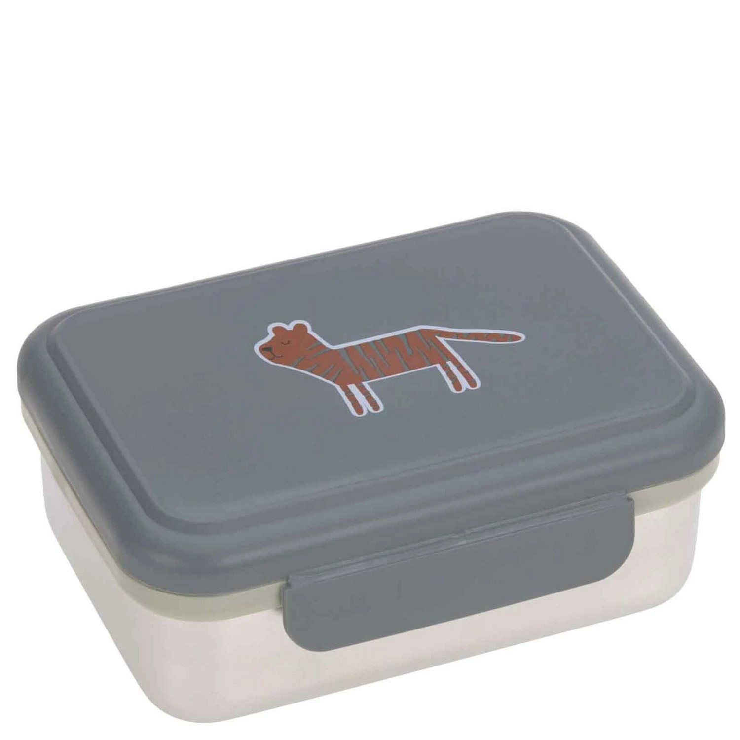 LÄSSIG Lunchbox Stainless Steel Safari 17.3 cm - Brotzeitbox LÄSSIG Lunchbox Stainless Steel Safari 17.3 Cm - Brotzeitbox -Ergobag Sales Store L SSIG Lunchbox Stainless Steel Safari Brotdose 17 3 cm Tiger 1210029261 1
