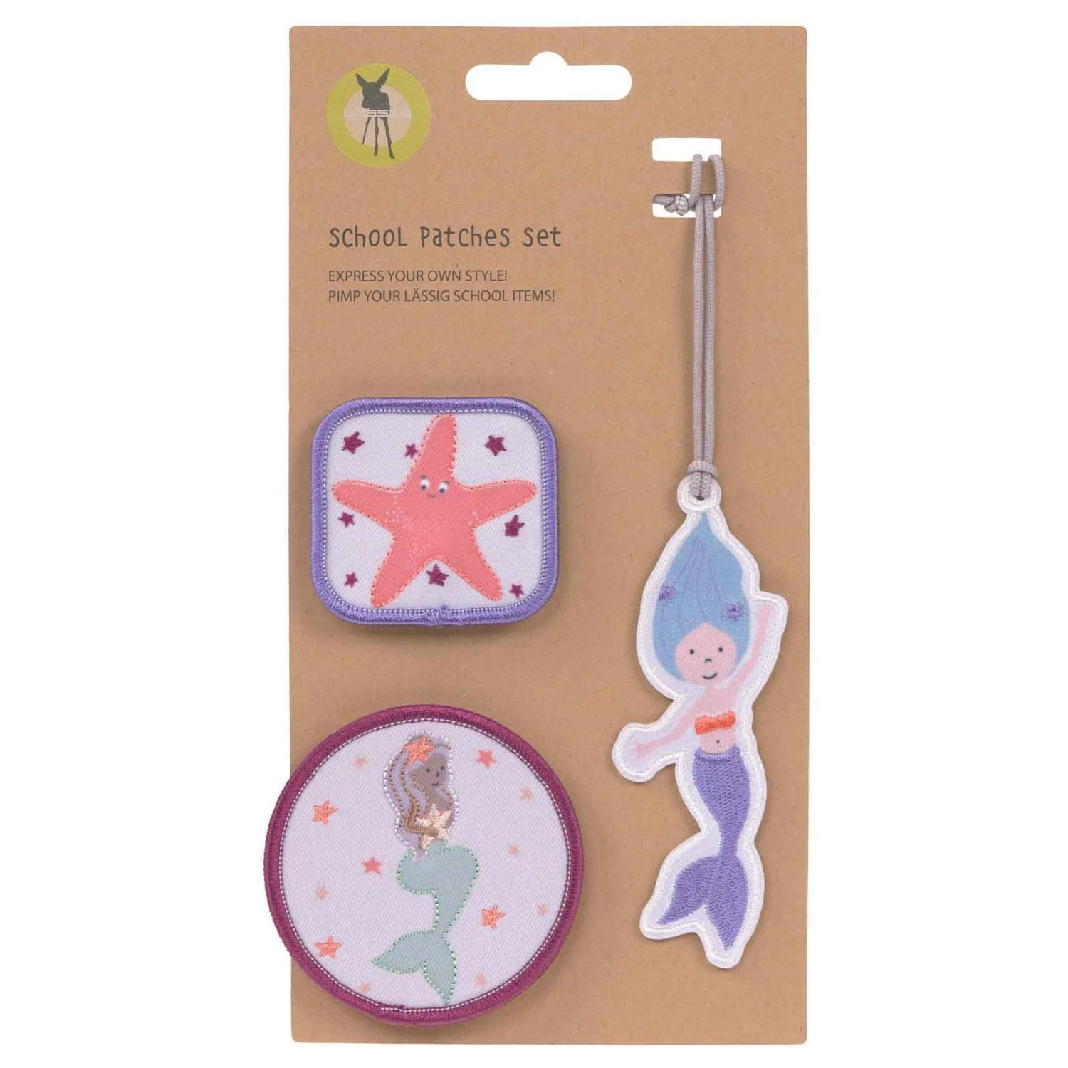 LÄSSIG Zubehör School Patches Set - Anhänger/Patches LÄSSIG Zubehör School Patches Set - Anhänger/Patches -Ergobag Sales Store L SSIG Zubeh r School Patches Set Anh nger Patches Mermaid 1205007049 7