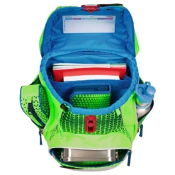 Scout Alpha Exklusiv DIN NEON - Schulranzen Set 4tlg. -Ergobag Sales Store Scout Alpha Exklusiv DIN NEON Schulranzen Set 4tlg Green Gecko 74420207900 5