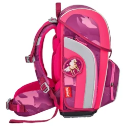 Scout Genius - Schulranzen Set 4tlg. -Ergobag Sales Store Scout Genius Schulranzen Set 4 tlg Pink Horse 76400639900 3