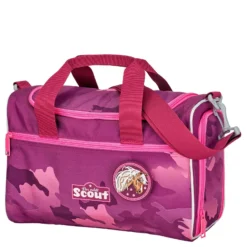 Scout Genius - Schulranzen Set 4tlg. -Ergobag Sales Store Scout Genius Schulranzen Set 4 tlg Pink Horse 76400639900 9