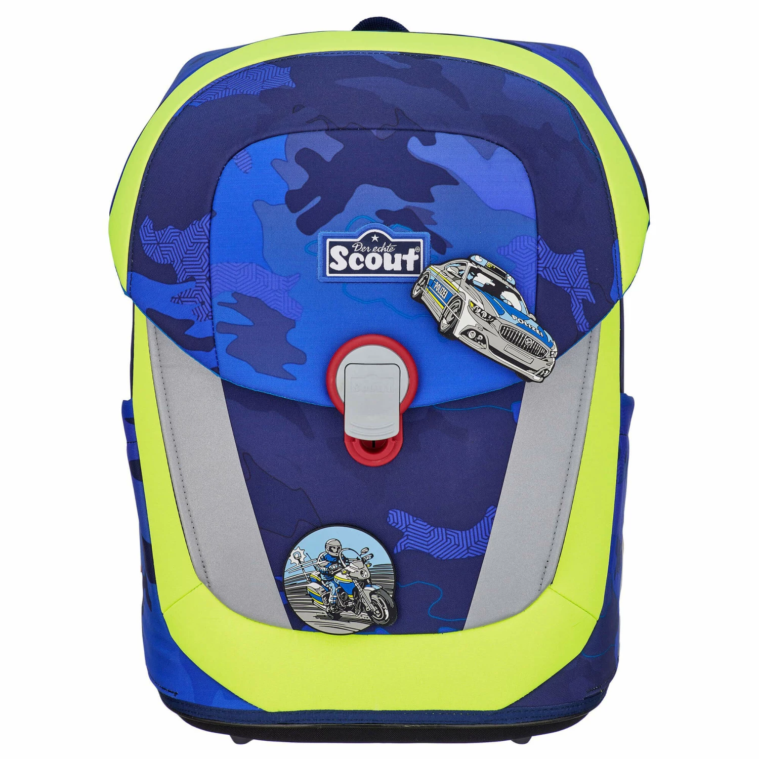 Scout Sunny II DIN - Schulranzen Set 4tlg. Scout Sunny II DIN - Schulranzen Set 4tlg. -Ergobag Sales Store Scout Sunny II DIN Schulranzen Set 4tlg Blue Police 73450721600 2