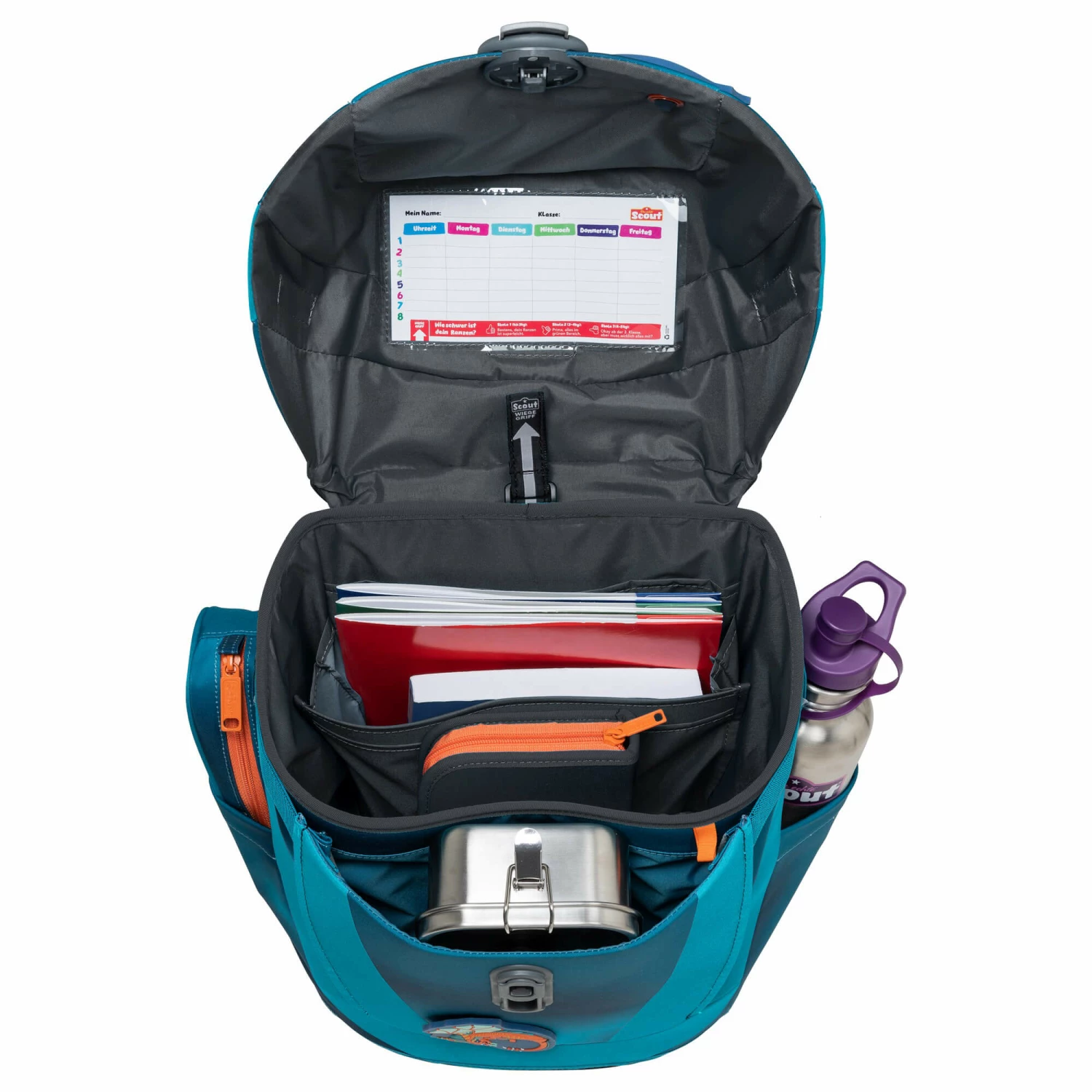 Scout Sunny II Exklusiv Superflash - Schulranzen Set 4tlg. Scout Sunny II Exklusiv Superflash - Schulranzen Set 4tlg. -Ergobag Sales Store Scout Sunny II Exklusiv Superflash Schulranzen Set 4tlg Seadragon 73460366400 5