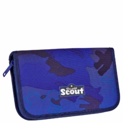 Scout Sunny II Extra Light - Schulranzen Set 4tlg. -Ergobag Sales Store Scout Sunny II Extra Light Schulranzen Set 4tlg Blue Police 73470121600 9
