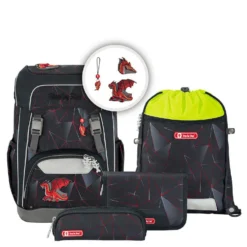 Step By Step Giant - Schulrucksack Set 5tlg.